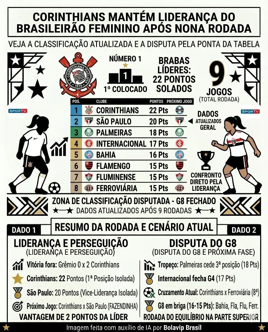 Infográfico gerado pelo Gemini AI/Bolavip Brasil