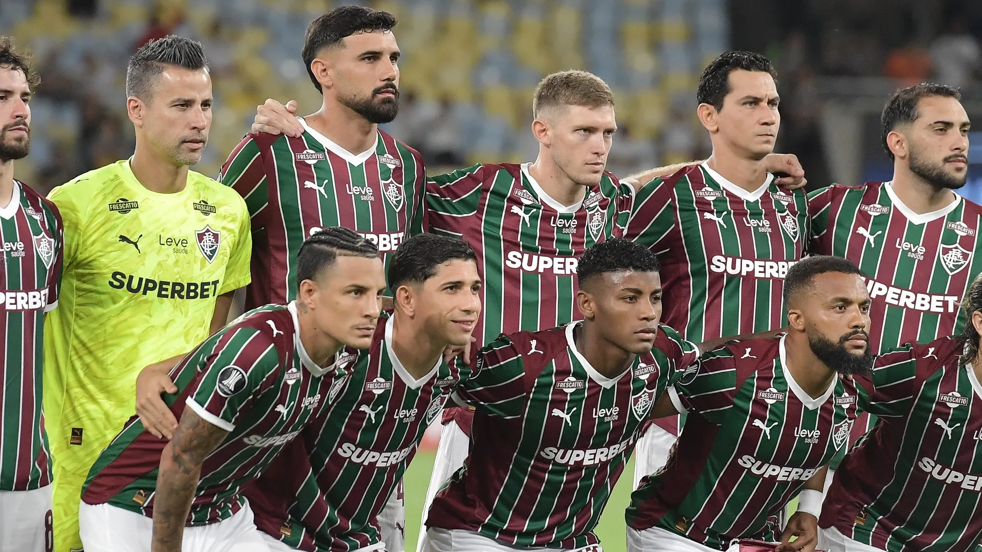 Jogadores do Fluminense