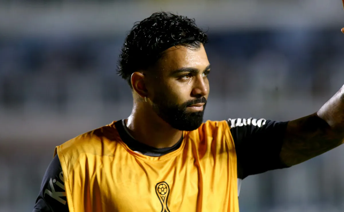 Gabigol perde gol inacreditável em Recoleta x Santos, pela Sul-Americana