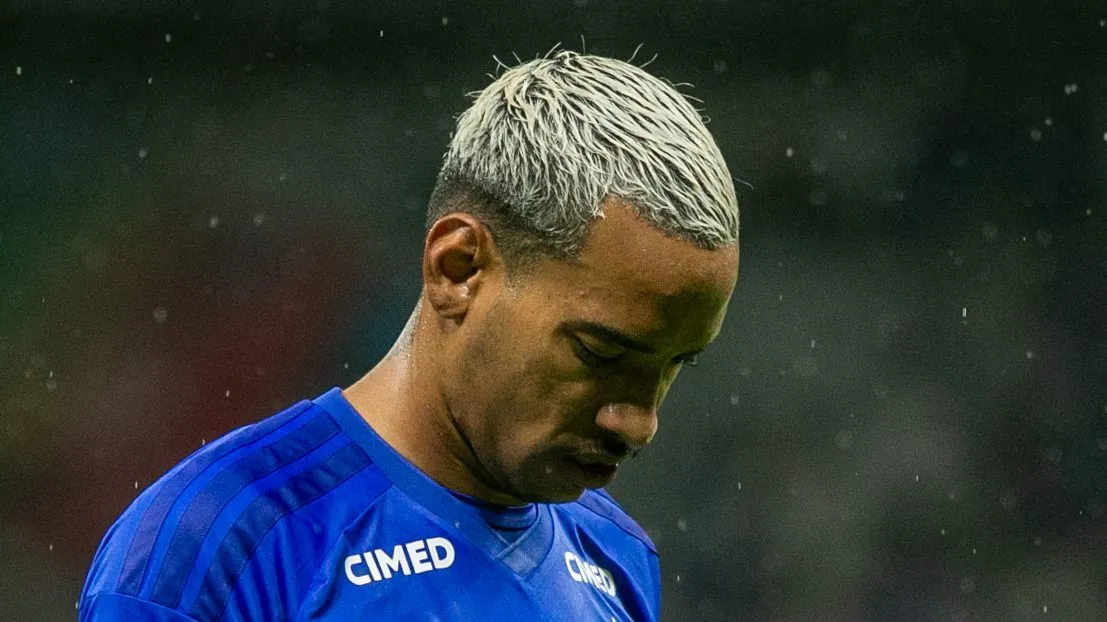 Matheus Pereira no Cruzeiro. Foto: Fernando Moreno/AGIF
