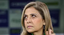 - Leila Pereira presidente do Palmeiras antes da partida contra o Santos