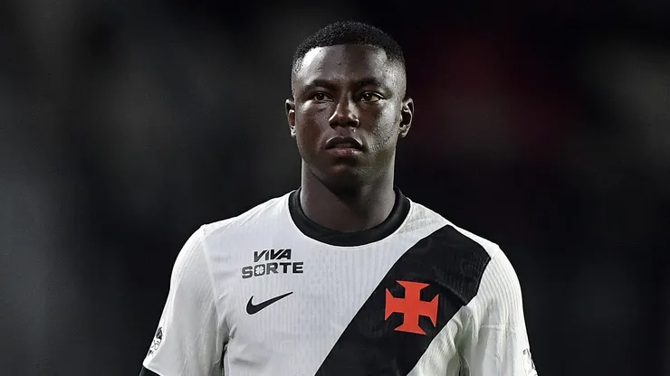 Marino Hinestroza jogador do Vasco durante partida contra o Madureira no estadio Sao Januario pelo campeonato Carioca 2026.