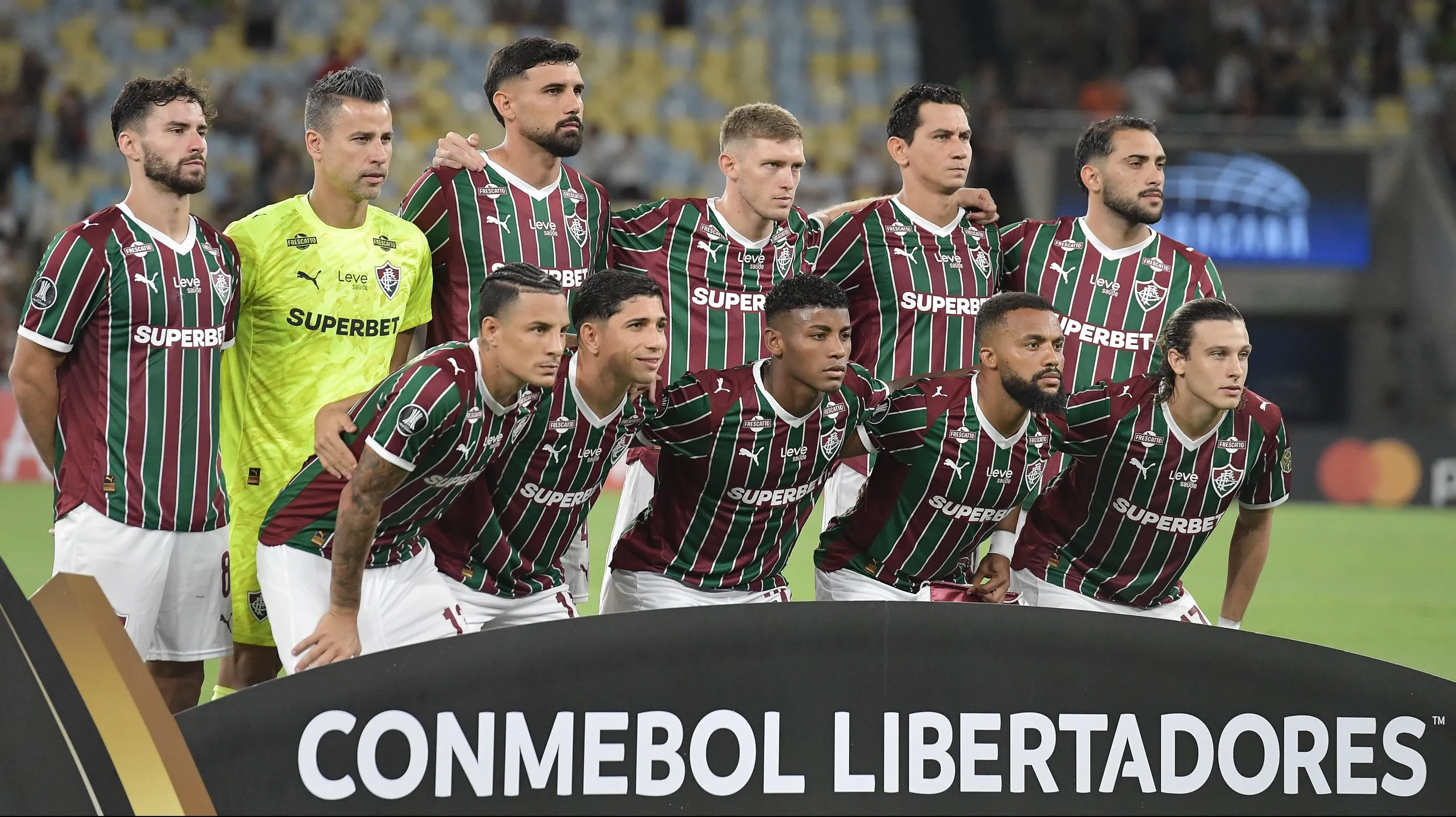Fluminense na Libertadores. Foto: Thiago Ribeiro/AGIF