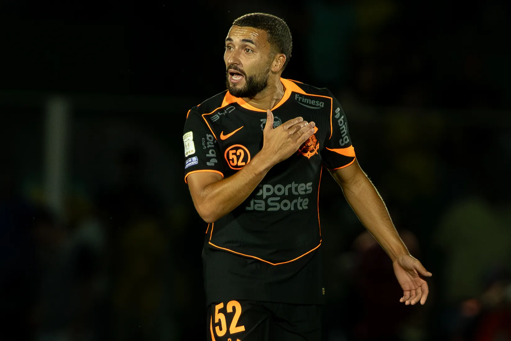 SP – MIRASSOL – 03/05/2026 – BRASILEIRO A 2026, MIRASSOL X CORINTHIANS -Zakaria Labyad jogador do Corinthians durante partida contra o Mirassol no estadio Jose Maria de Campos Maia pelo campeonato Brasileiro A 2026. Foto: Joisel Amaral/AGIF