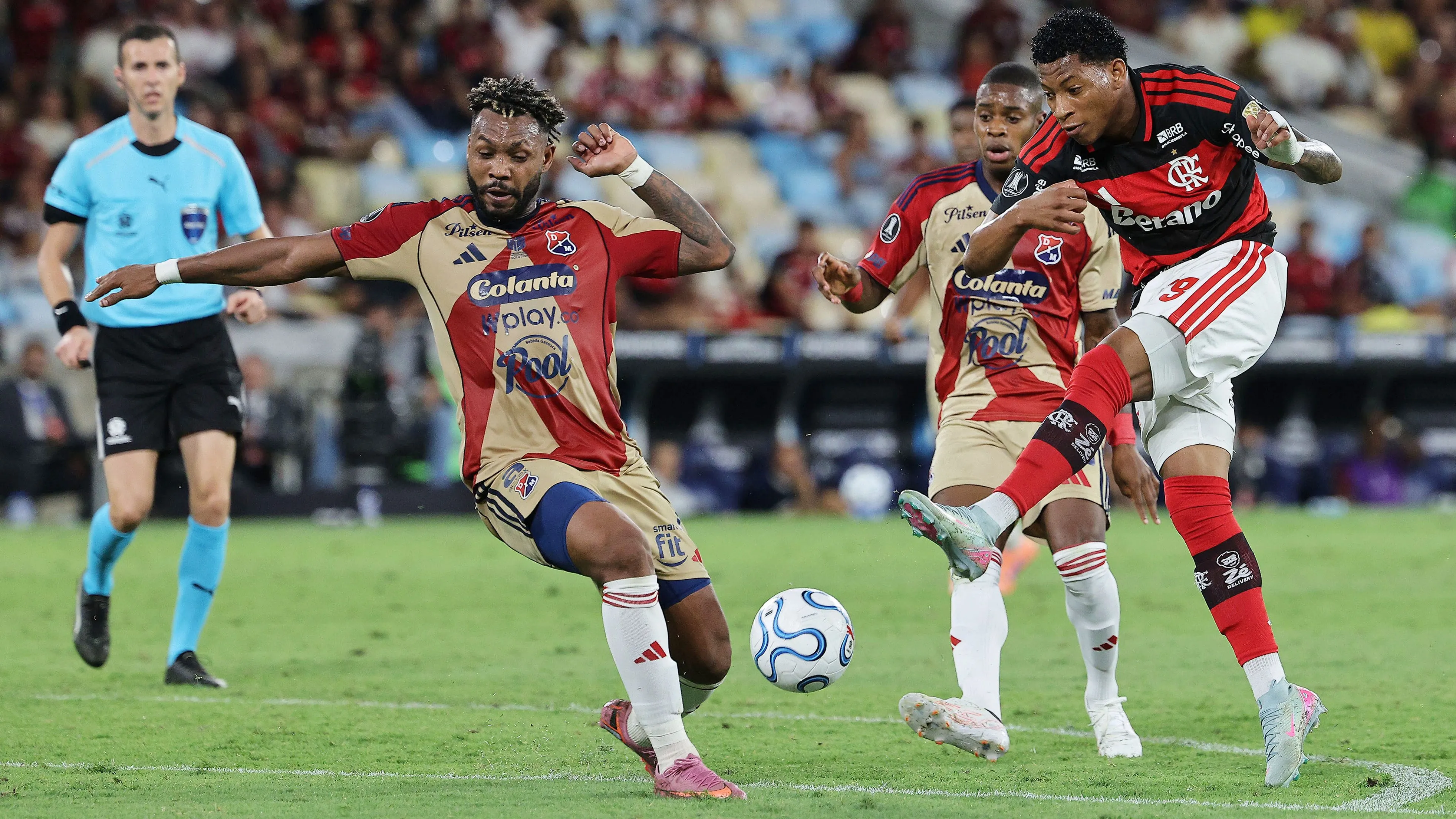 Independiente Medellín x Flamengo. (Photo by Wagner Meier/Getty Images)