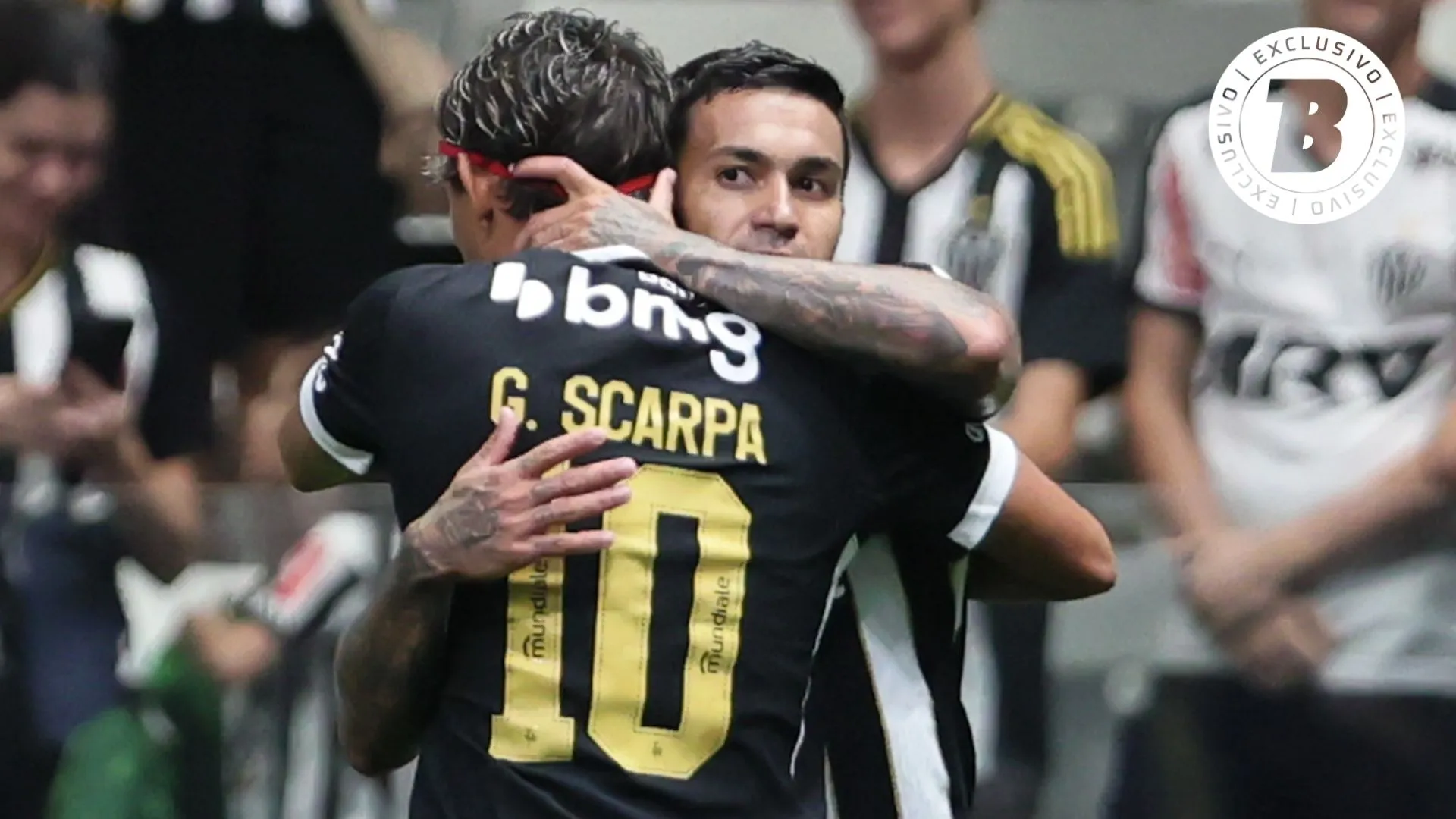 Scarpa e Dudu são dois medalhões que podem sair do Atlético-MG no meio do ano, informa ESPN – Foto: Gilson Lobo/AGIF