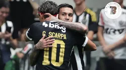 Scarpa e Dudu são dois medalhões que devem sair do Atlético-MG no meio do ano. Santos não se interessou pela dupla - Foto: Gilson Lobo/AGIF