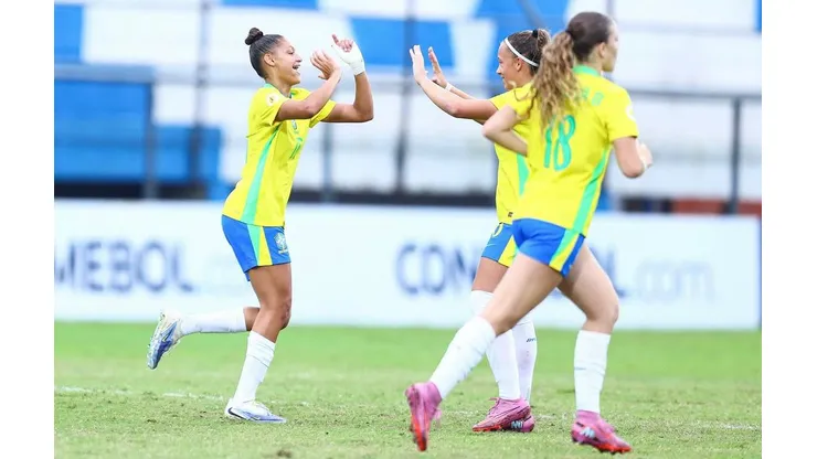 Brasil x Equador. Foto: Staff Images/CBF