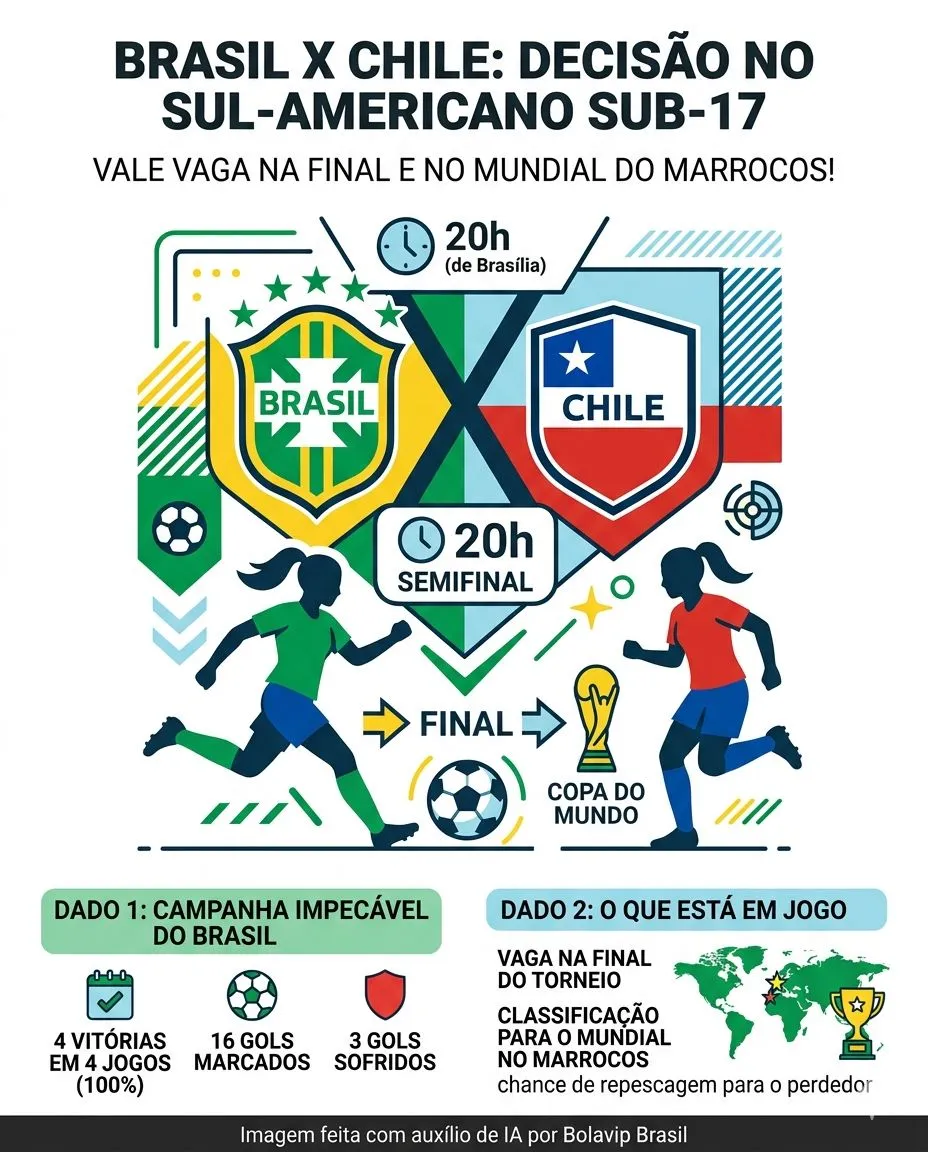 Infográfico gerado pelo Gemini AI/Bolavip Brasil