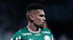 SP - SAO PAULO - 02/05/2026 - BRASILEIRO A 2026, PALMEIRAS X SANTOS - Paulinho jogador do Palmeiras durante partida contra o Santos no estadio Arena Allianz Parque pelo campeonato Brasileiro A 2026. Foto: Ettore Chiereguini/AGIF