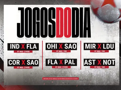 Mengão e Tricolor Paulista entram em campo nesta quinta