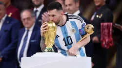 Messi foi o principal nome do tricampeonato mundial da Argentina (Photo by Catherine Ivill)
