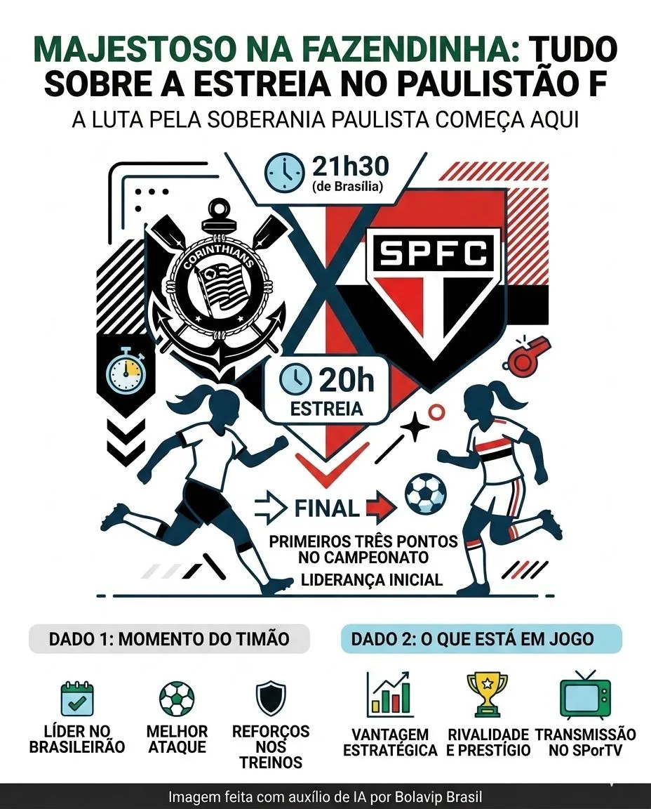 Infográfico gerado pelo Gemini AI/Bolavip Brasil