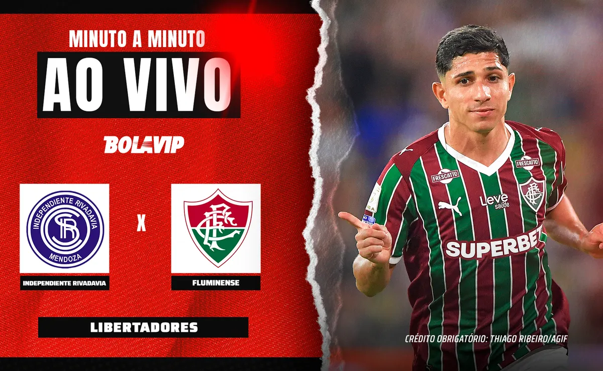 Independiente Rivadavia x Fluminense AO VIVO – Onde assistir jogo em tempo real pela Copa Libertadores
