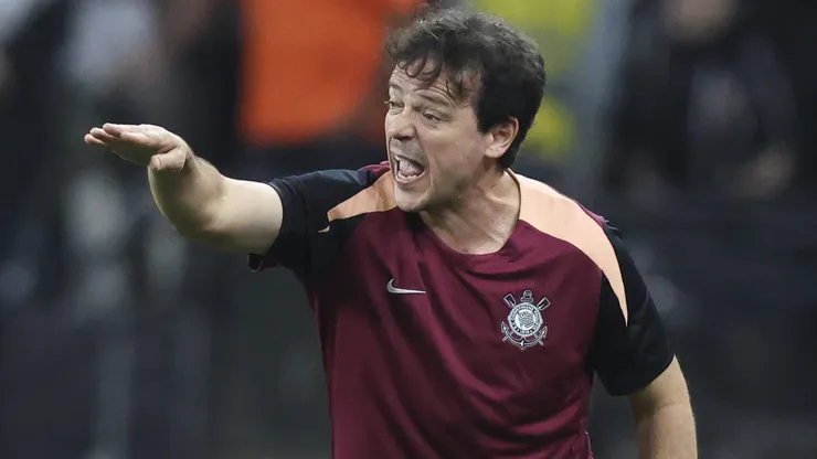 Corinthians de Diniz fez um jogo pegado diante do Santa Fe em Bogotá (Photo by Alexandre Schneider)