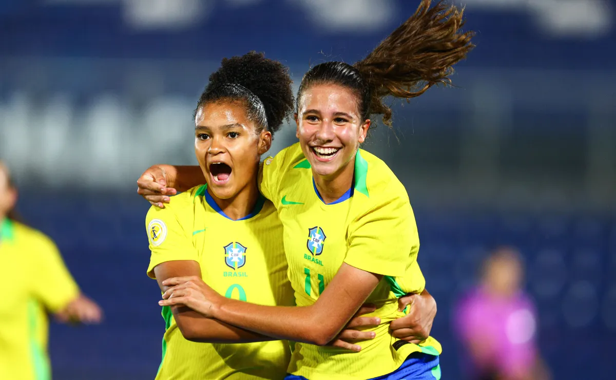 Brasil vai enfrentar a Argentina na final do Sul-Americano Feminino Sub-17; veja a data