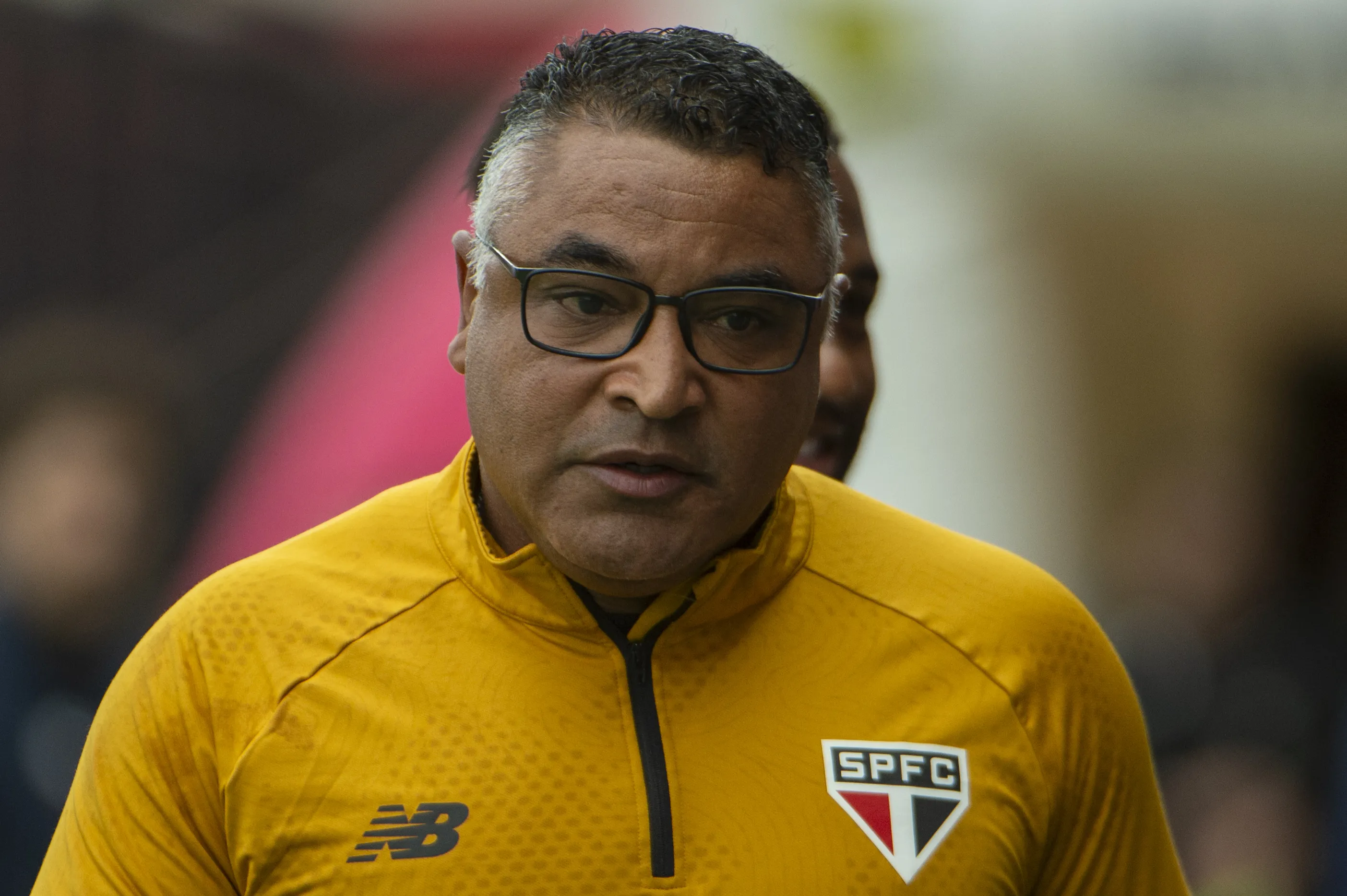 SP – BRAGANCA PAULISTA – 03/05/2026 – BRASILEIRO A 2026, SAO PAULO X BAHIA – Roger Machado tecnico do Sao Paulo durante partida contra o Bahia no estadio Cicero De Souza Marques pelo campeonato Brasileiro A 2026. Foto: Anderson Romao/AGIF