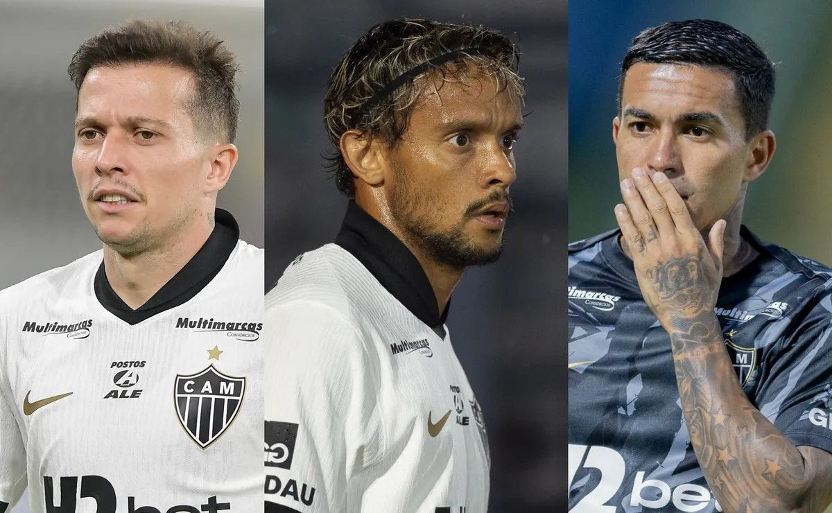 Bernard, Scarpa e mais: jogadores do Atlético que ainda podem se transferir para clubes da Série A