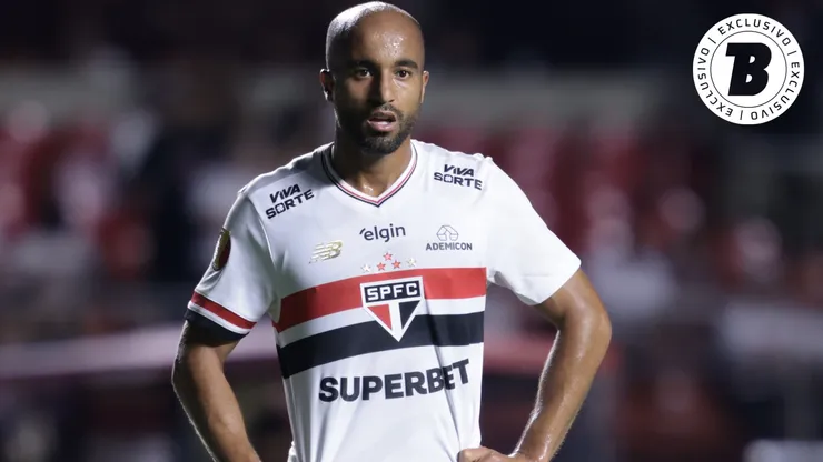 Lucas Moura foi afastado novamente por lesão - Foto: Marcello Zambrana/AGIF