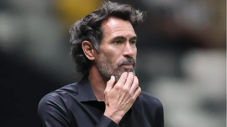 Eduardo Dominguez tecnico do Atletico durante partida contra o Ceara no estadio Arena MRV pelo campeonato Copa Do Brasil 2026.