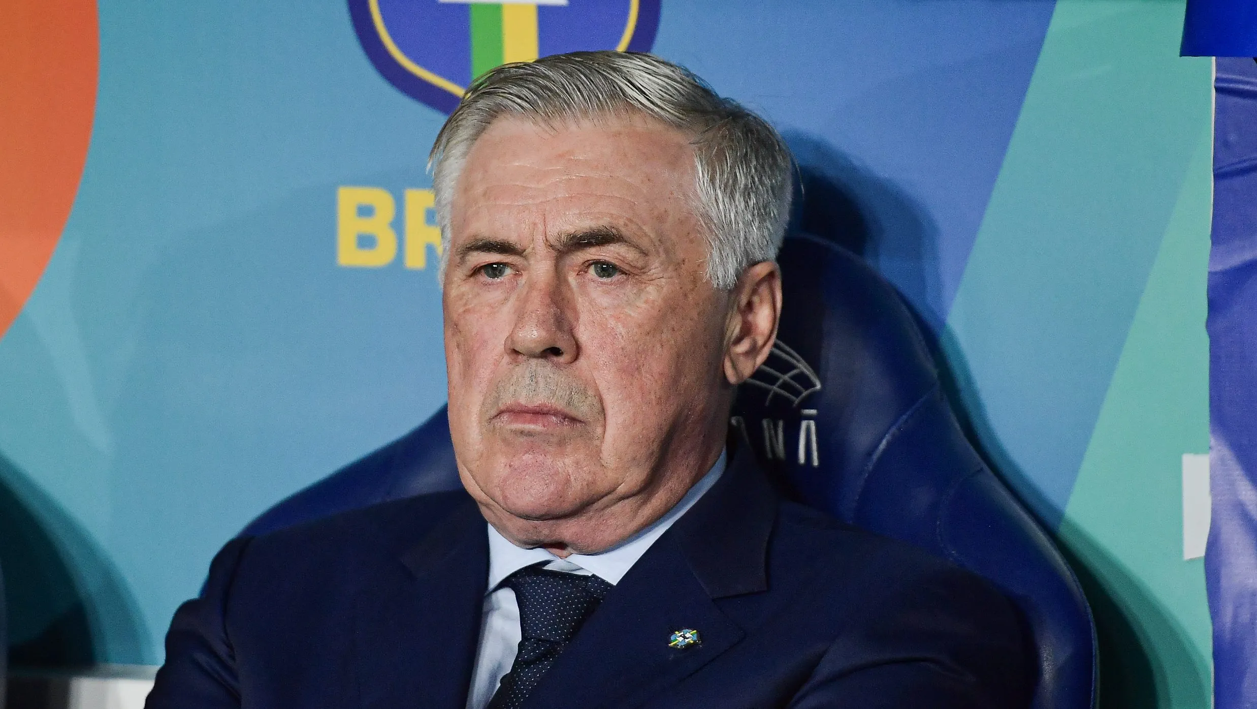 Ancelotti na Seleção Brasileira. Foto: Thiago Ribeiro/AGIF