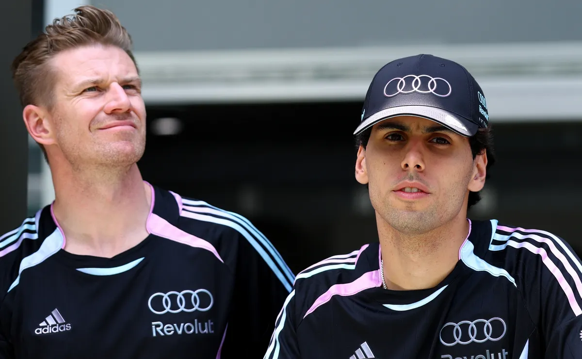 Bortoleto exalta Hulkenberg e afirma que companheiro de Audi nunca teve o carro certo na carreira
