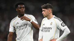 Valverde e Tchouaméni se desentenderam no CT do Real nesta 5ª e uruguaio precisou ir ao hospital - Foto: Denis Doyle/Getty Images
