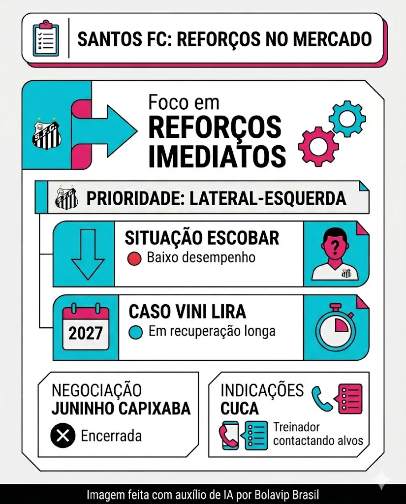 Infográfico - Foto: gerada com auxílio de IA pelo Bolavip Brasil.