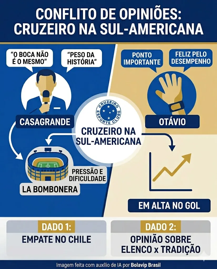 Infográfico - Foto: gerada com auxílio de IA pelo Bolavip Brasil.