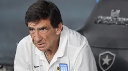 Gustavo Costas tecnico do Racing durante partida contra o Botafogo no estadio Engenhao pelo campeonato Copa Sul-Americana 2026. Foto: Thiago Ribeiro/AGIF