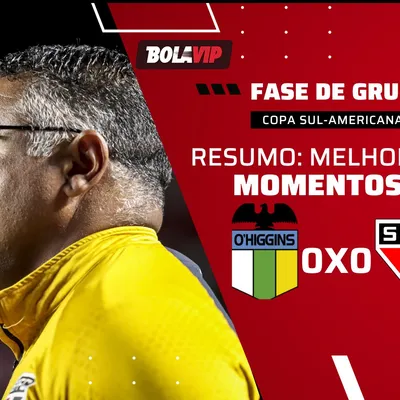 São Paulo suporta pressão do O'Higgins e garante empate no Chile