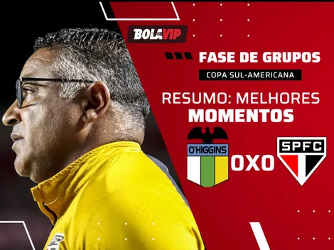São Paulo suporta pressão do O'Higgins e garante empate no Chile