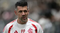 Paulo Pezzolano tecnico do Internacional durante partida contra o Atletico no estadio Arena MRV pelo campeonato Brasileiro A 2026.