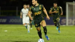 Edson Carioca (Mirassol) durante jogo contra a LDU, no dia 07.05.2026. Foto: Associated Press / Alamy