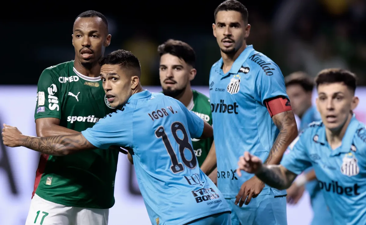 STJD aplica multa no Santos por conta de atraso no jogo contra o Palmeiras