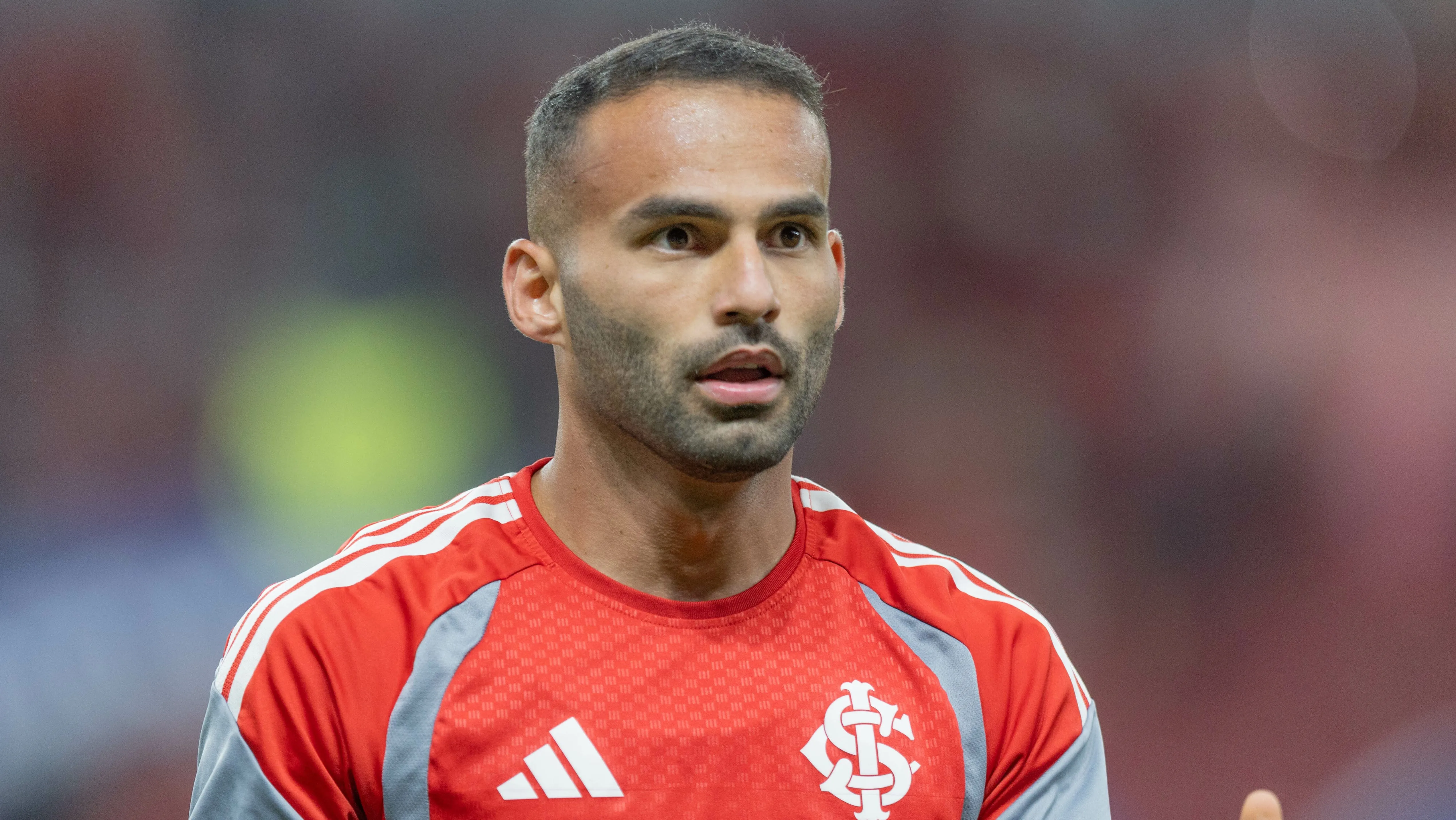 Thiago Maia no Internacional. Foto: Liamara Polli/AGIF