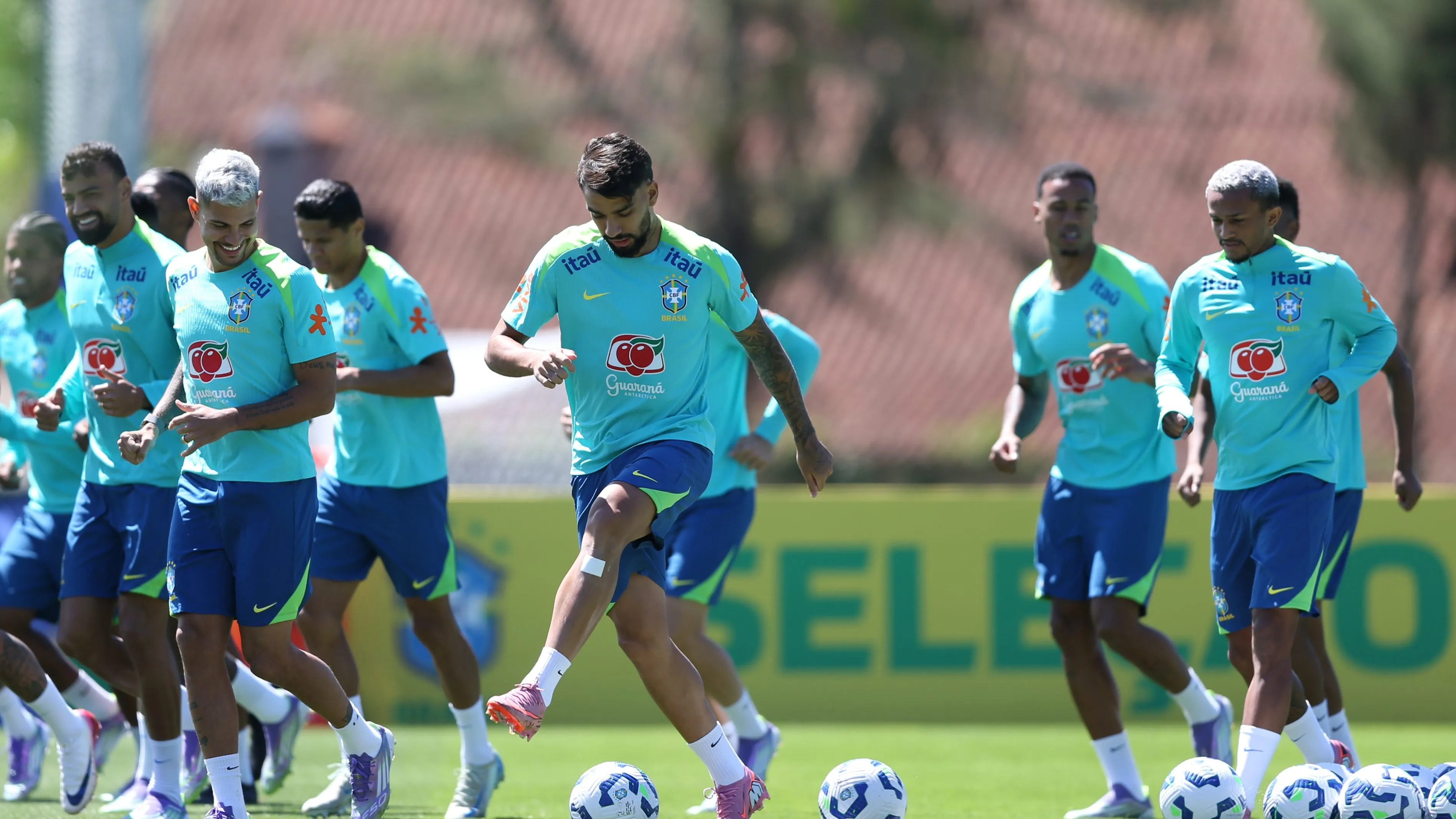 Seleção Brasileira. Foto: Marlon Costa/AGIF