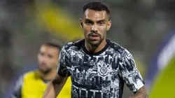 Matheuzinho jogador do Corinthians durante partida contra o Chapecoense no estadio Arena Conda pelo campeonato Brasileiro A 2026. Foto: Liamara Polli/AGIF