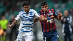Sanabria e William disputam lance na Fonte Nova. Foto: Jhony Pinho/AGIF