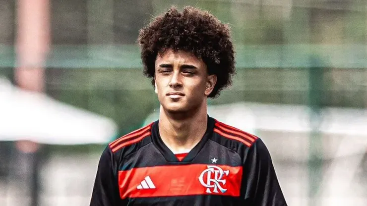 Ryan Roberto, atacante do Flamengo - Foto: Divulgação / CRF
