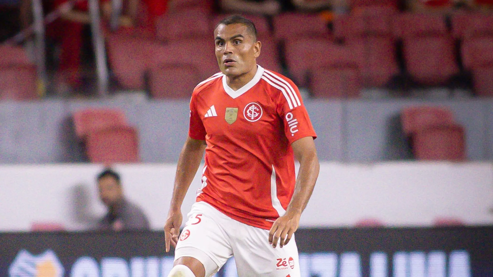 Gabriel Mercado jogador do Internacional durante partida no Beira-Rio pelo campeonato Gaucho 2026. Foto: Maxi Franzoi/AGIF