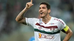 Nino comemora gol pelo Flu. Foto: Jorge Rodrigues/AGIF