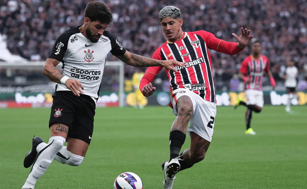 Corinthians x São Paulo: onde assistir ao vivo, horário e escalações do clássico