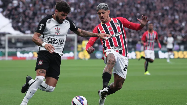 Corinthians x São Paulo. Foto: Ettore Chiereguini/AGIF