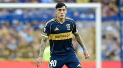 Di Lollo pelo Boca em La Bombonera. (Photo by Marcelo Endelli/Getty Images)