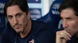 Luis Zubeldía técnico do Fluminense durante partida contra o Vitoria. Foto: Jorge Rodrigues/AGIF