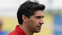 Abel durante treino da semana