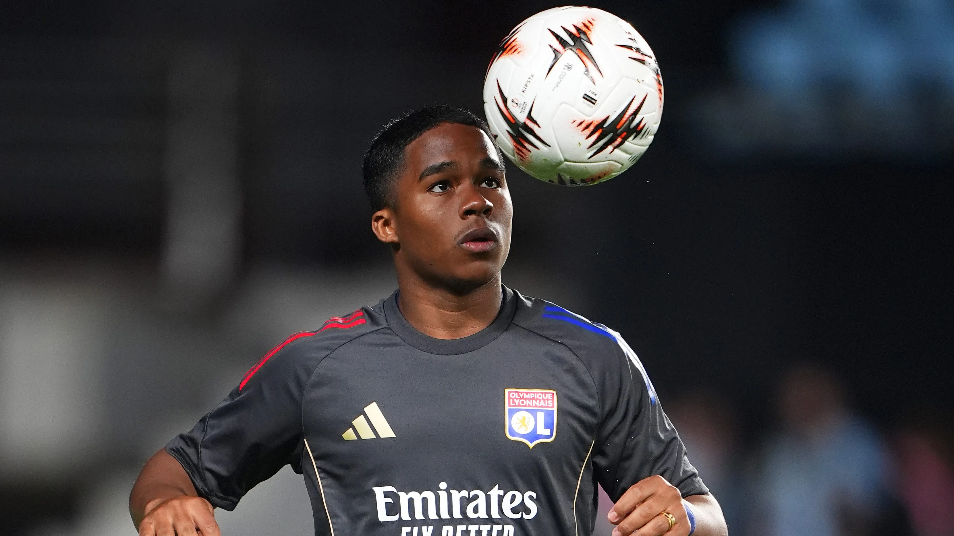 Endrick já tem ótimos números pelo Lyon. (Photo by Jose Manuel Alvarez Rey/Getty Images)