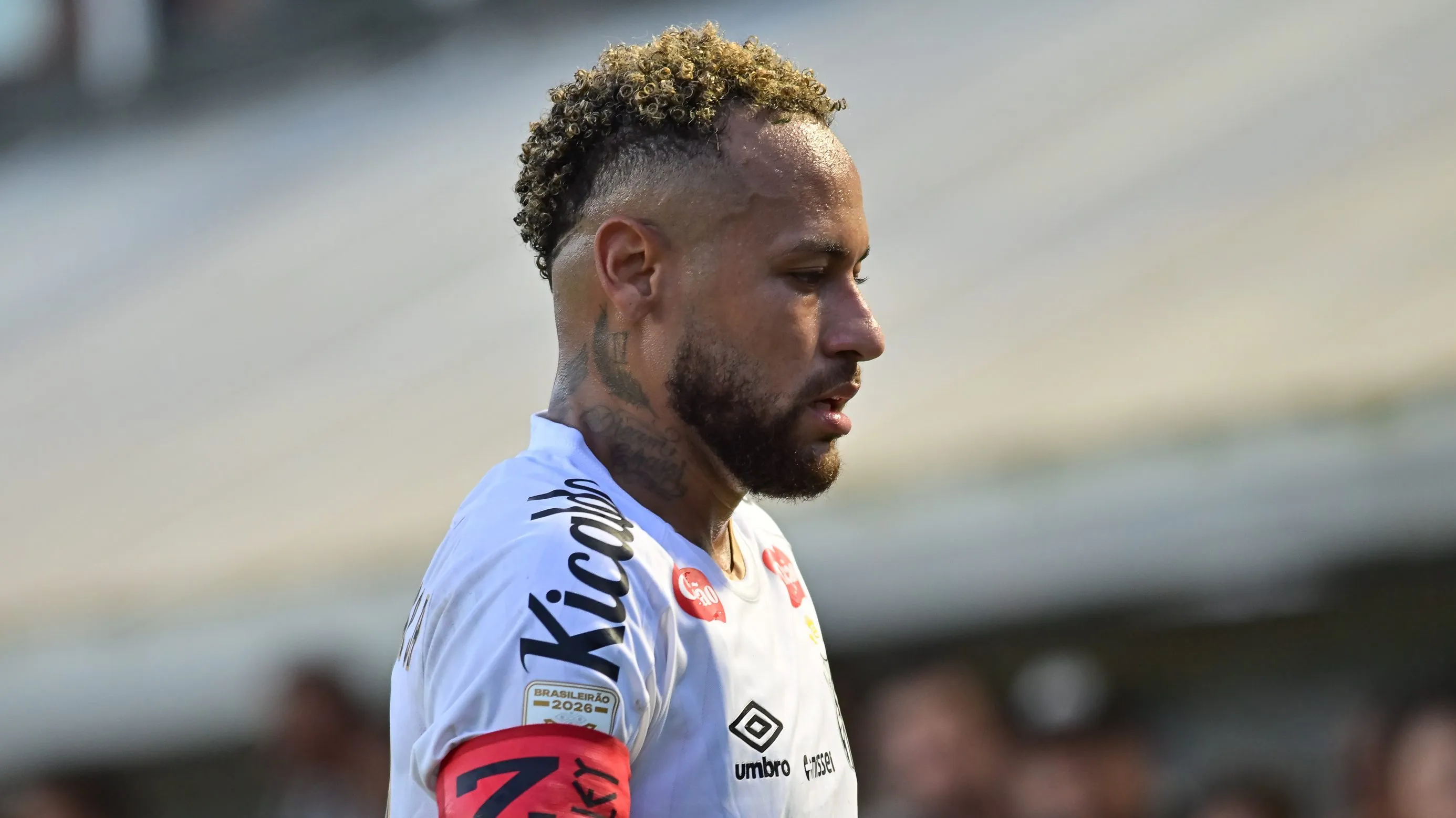 Neymar, atacante do Santos