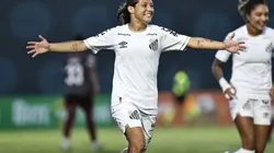 Sereia comemora vitória contra o Fluminense. Foto: Reinaldo Campos/Santos